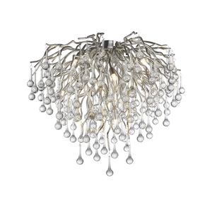 ICICLE 8091-55 ezüst mennyezeti lámpa, 9xG9 0 ICICLE 8091-55 ezüst mennyezeti lámpa, 9xG9 small 0