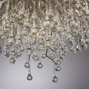 ICICLE 8092-55 ezüst mennyezeti lámpa, 14xG9 small 9