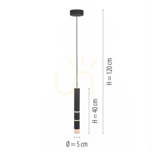 Paul Neuhaus PURE-VEGA 2211-18 fekete LED függőlámpa, 3000 K small 7