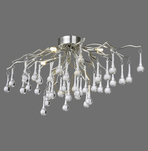 Jelölje be ICICLE 8090-55 ezüst mennyezeti lámpa, 4xG9