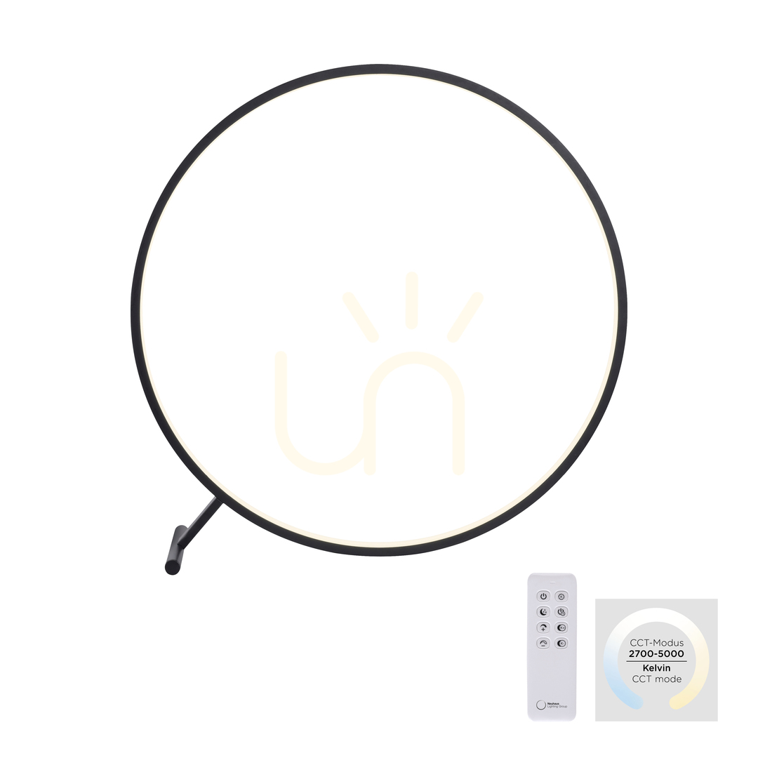 Kilátás HULA 319-18 állólámpa, fekete, 1xLED HULA 319-18 állólámpa, fekete, 1xLED