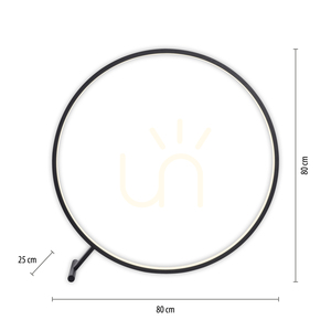 HULA 319-18 állólámpa, fekete, 1xLED 8 HULA 319-18 állólámpa, fekete, 1xLED small 8