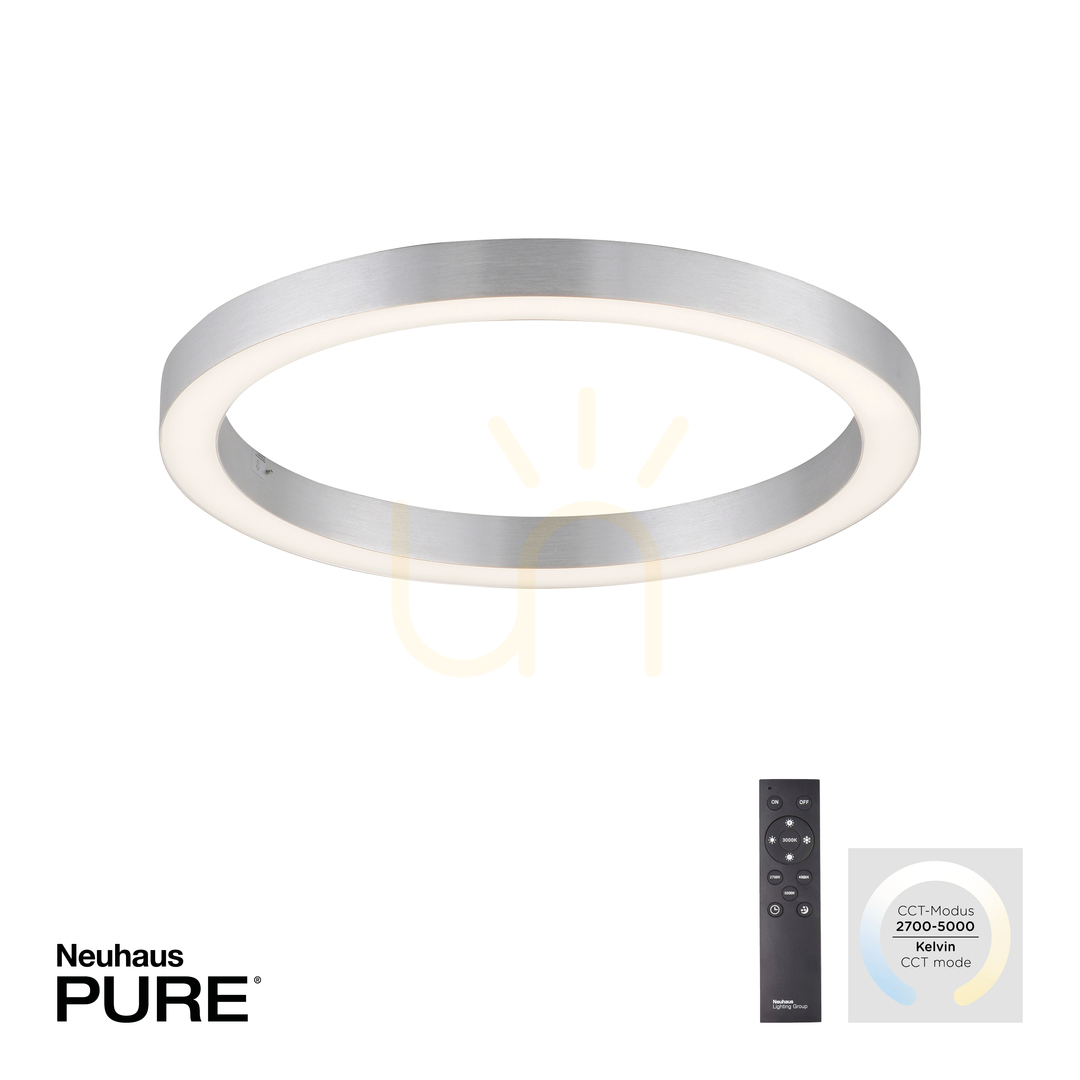 Kilátás PURE-LINES 6309-95 mennyezeti lámpa, ezüst, 1xLED PURE-LINES 6309-95 mennyezeti lámpa, ezüst, 1xLED