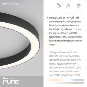 PURE-LINES 6309-13 mennyezeti lámpa, antracit, 1xLED 3 PURE-LINES 6309-13 mennyezeti lámpa, antracit, 1xLED small 3