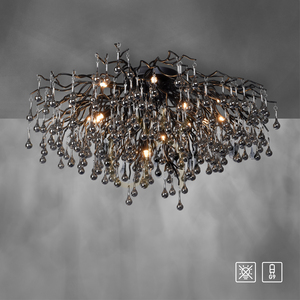 ICICLE 8092-18 mennyezeti lámpa, fekete, 14xG9 13 ICICLE 8092-18 mennyezeti lámpa, fekete, 14xG9 small 13