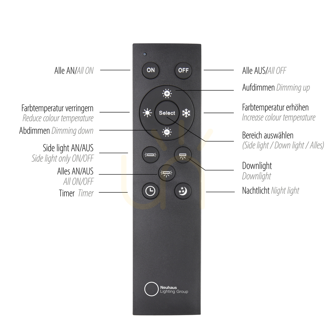 Kilátás PURE-LINES 6121-79 mennyezeti lámpa, fa hatású kivitel, 5xLED PURE-LINES 6121-79 mennyezeti lámpa, fa hatású kivitel, 5xLED