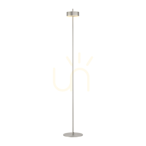 Q-ROTATE 324-95 állólámpa, ezüst, 1xLED small 7