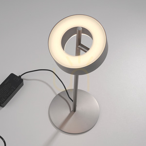 Q-ROTATE 4324-95 asztali lámpa, ezüst, 1xLED small 16