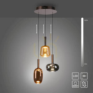 IRIDES 2679-70 Többszínű, 3xLED-es függesztett lámpa 11 IRIDES 2679-70 Többszínű, 3xLED-es függesztett lámpa small 11