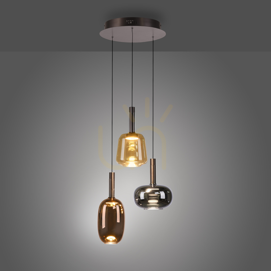 Jelölje be IRIDES 2679-70 Többszínű, 3xLED-es függesztett lámpa IRIDES 2679-70 Többszínű, 3xLED-es függesztett lámpa