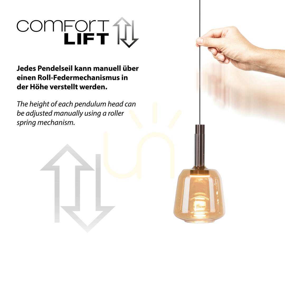 Kilátás IRIDES 2679-70 Többszínű, 3xLED-es függesztett lámpa IRIDES 2679-70 Többszínű, 3xLED-es függesztett lámpa