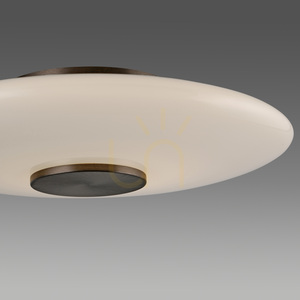 PURE VITRUM 4080-34 asztali lámpa, barna, 1xLED small 17
