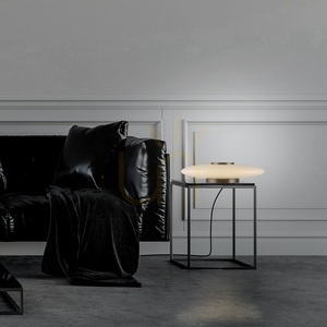 PURE VITRUM 4080-34 asztali lámpa, barna, 1xLED small 2