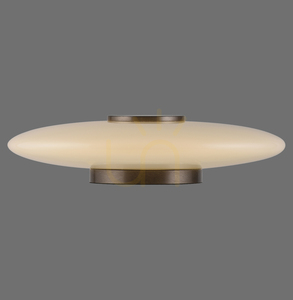 PURE VITRUM 4080-34 asztali lámpa, barna, 1xLED small 0