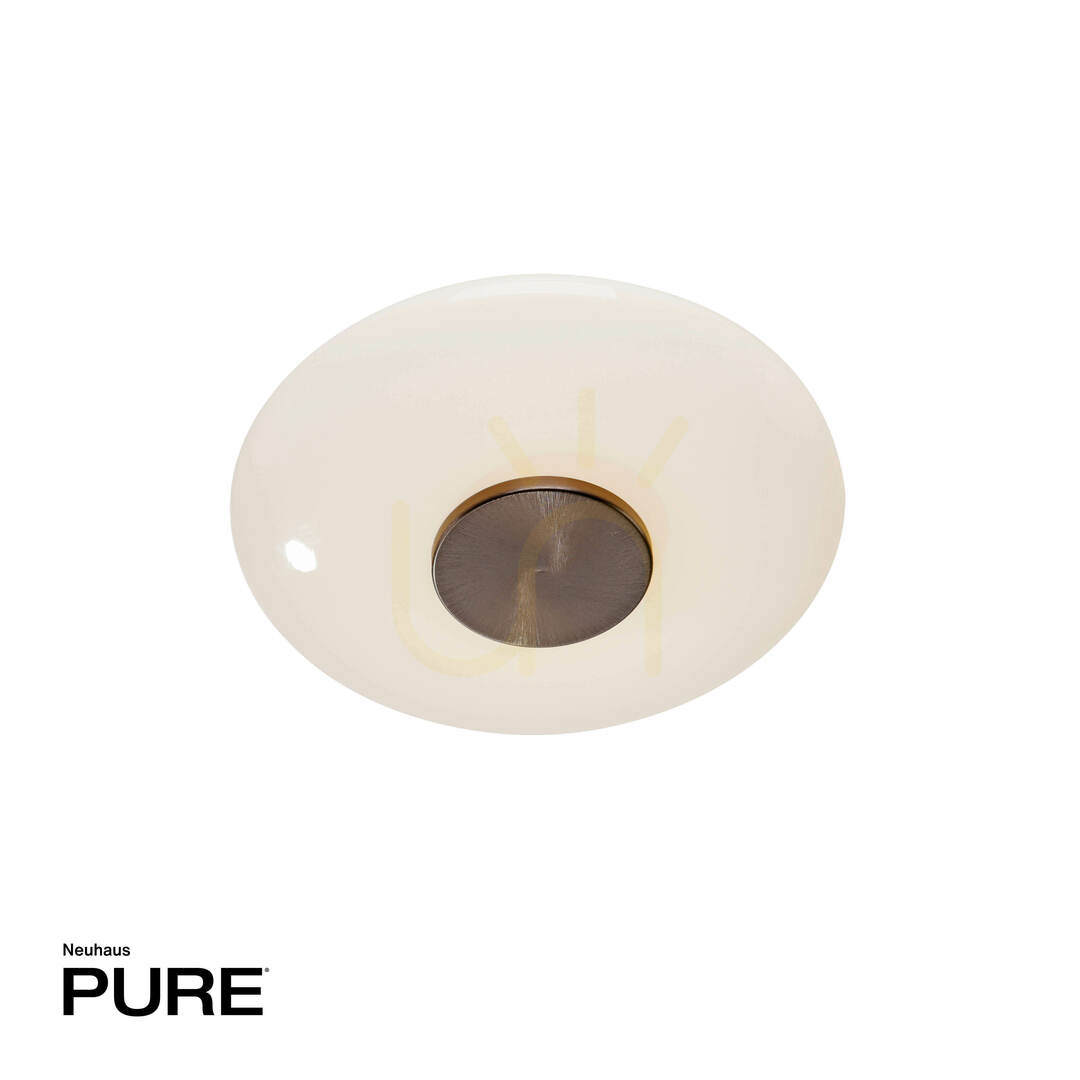 Kilátás PURE VITRUM 6082-34 barna fali lámpa, 1xLED PURE VITRUM 6082-34 barna fali lámpa, 1xLED