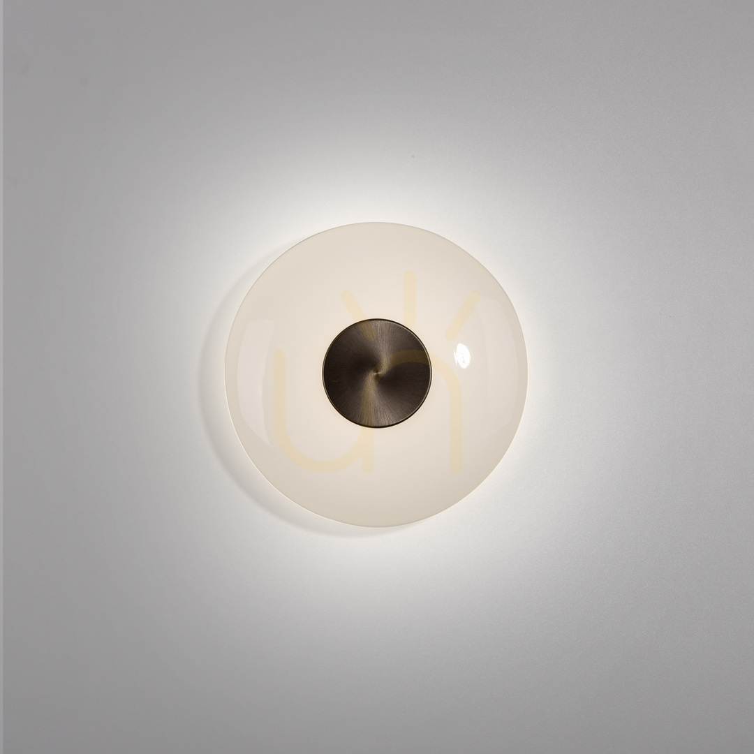 Előnézet PURE VITRUM 6082-34 barna fali lámpa, 1xLED PURE VITRUM 6082-34 barna fali lámpa, 1xLED