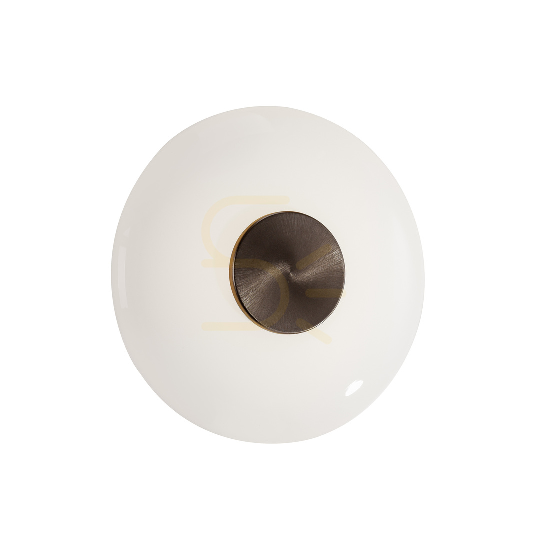 Kilátás PURE VITRUM 6082-34 barna fali lámpa, 1xLED PURE VITRUM 6082-34 barna fali lámpa, 1xLED