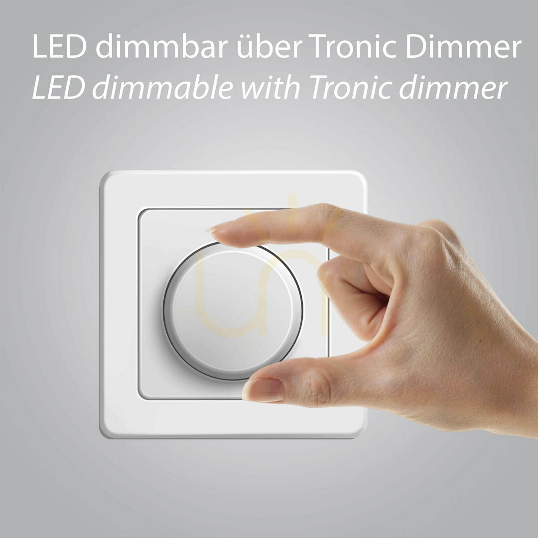 Kilátás PURE VITRUM 6082-34 barna fali lámpa, 1xLED PURE VITRUM 6082-34 barna fali lámpa, 1xLED