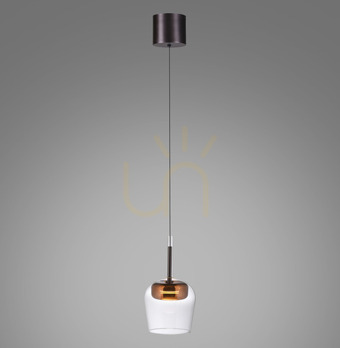 Jelölje be Q-KON 2741-20 réz függesztett lámpa, 1xLED