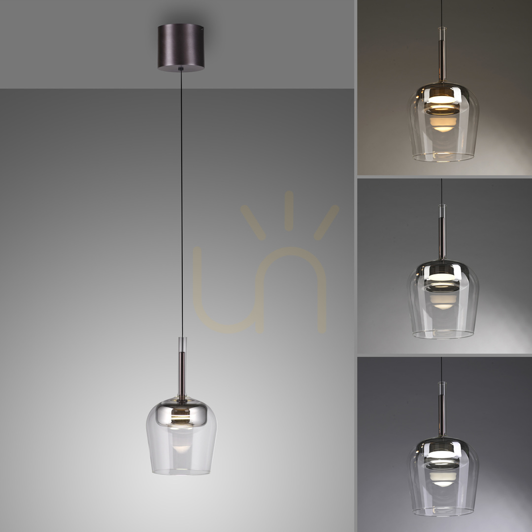 Jelölje be Q-KON 2741-21 ezüst színű, 1xLED-es függesztett lámpa Q-KON 2741-21 ezüst színű, 1xLED-es függesztett lámpa
