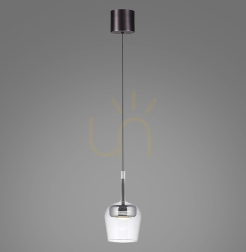 Jelölje be Q-KON 2741-21 ezüst színű, 1xLED-es függesztett lámpa