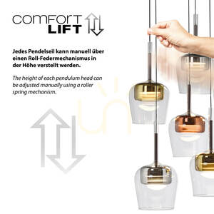 Q-KON 2744-70 Többszínű, 6 LED-es függesztett lámpa 6 Q-KON 2744-70 Többszínű, 6 LED-es függesztett lámpa small 6