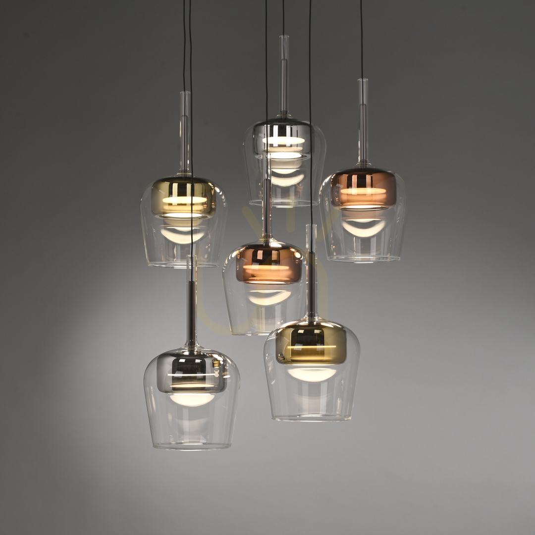 Előadás Q-KON 2744-70 Többszínű, 6 LED-es függesztett lámpa Q-KON 2744-70 Többszínű, 6 LED-es függesztett lámpa