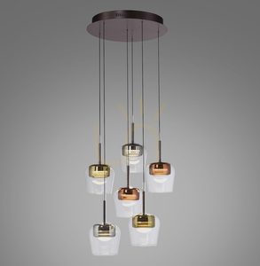 Q-KON 2744-70 Többszínű, 6 LED-es függesztett lámpa 0 Q-KON 2744-70 Többszínű, 6 LED-es függesztett lámpa small 0