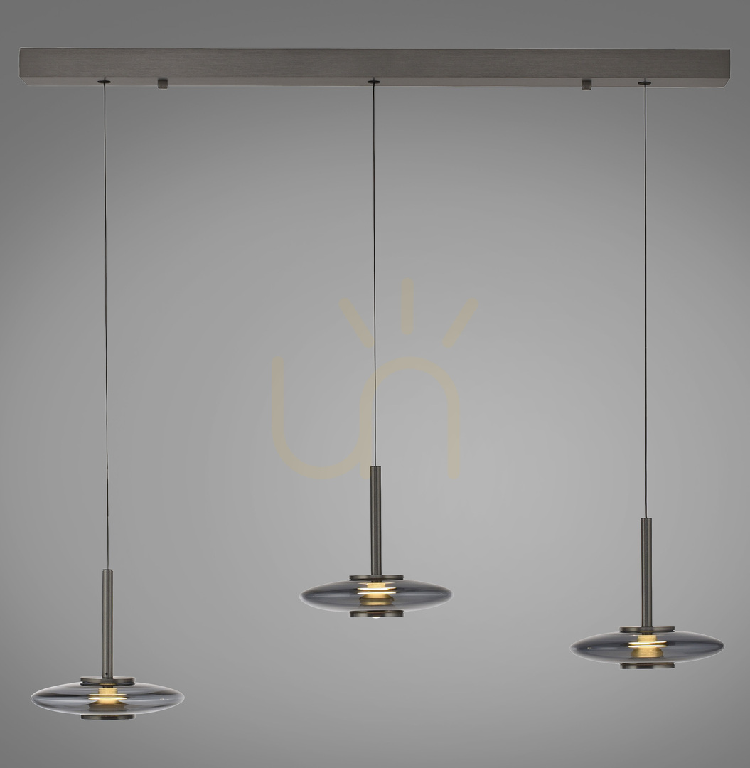 Előnézet PURE VITRUM 2083-15 szürke, 6 LED-es függesztett lámpa PURE VITRUM 2083-15 szürke, 6 LED-es függesztett lámpa