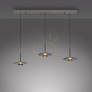 PURE VITRUM 2083-15 szürke, 6 LED-es függesztett lámpa 5 PURE VITRUM 2083-15 szürke, 6 LED-es függesztett lámpa small 5