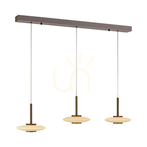 PURE VITRUM 2083-34 barna, 6 LED-es függesztett lámpa small 7
