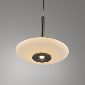 PURE VITRUM 2083-34 barna, 6 LED-es függesztett lámpa small 9