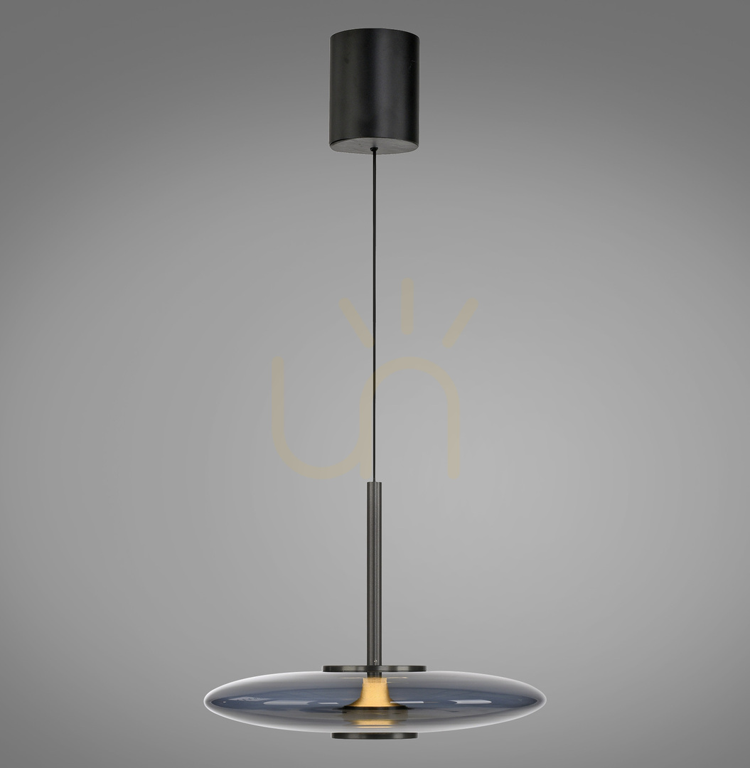 PURE E-VITRUM 2084-15 szürke, 2xLED-es függesztett lámpa