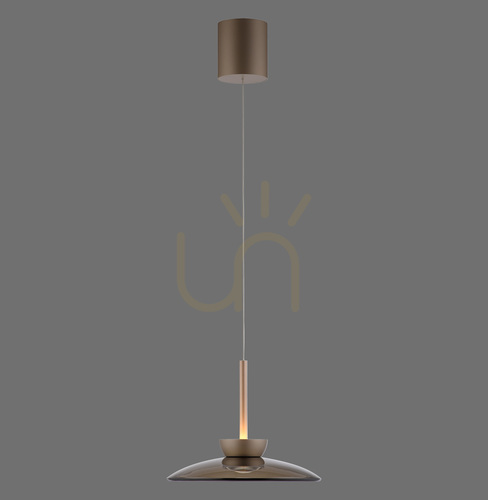 Jelölje be PURE MOON 2191-97 barna, 2xLED-es függesztett lámpa