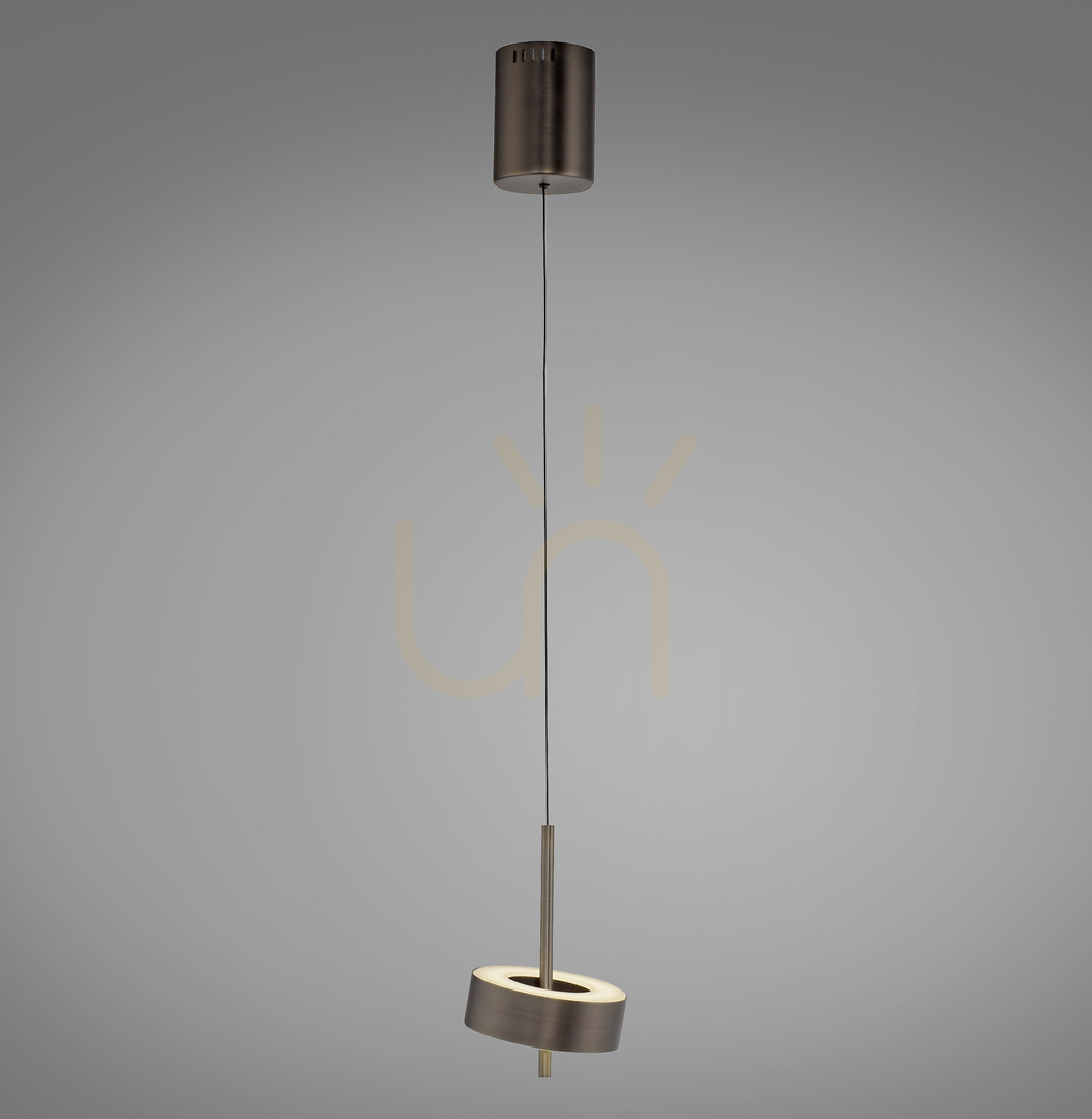 Q-ROTATE 2247-34 barna, 1xLED-es függesztett lámpa