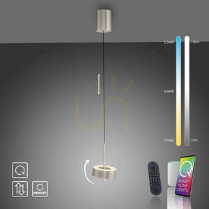 Q-ROTATE 2247-95 ezüst színű, 1xLED-es függesztett lámpa 11 Q-ROTATE 2247-95 ezüst színű, 1xLED-es függesztett lámpa small 11