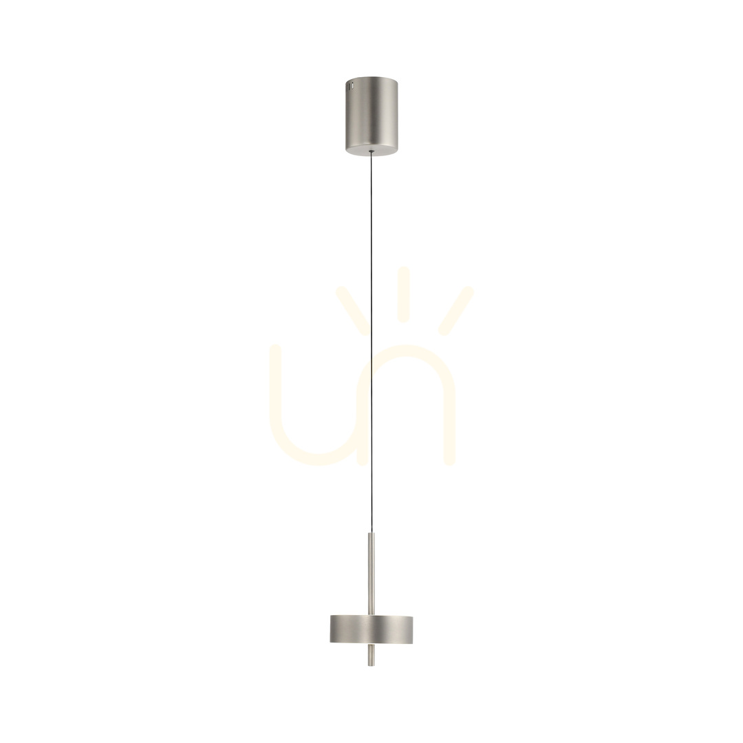 Kijelző Q-ROTATE 2247-95 ezüst színű, 1xLED-es függesztett lámpa Q-ROTATE 2247-95 ezüst színű, 1xLED-es függesztett lámpa