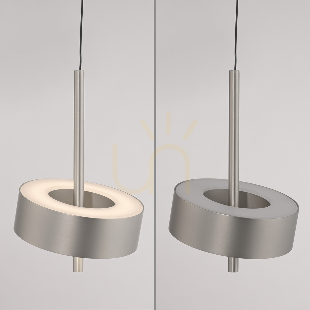 Előadás Q-ROTATE 2247-95 ezüst színű, 1xLED-es függesztett lámpa Q-ROTATE 2247-95 ezüst színű, 1xLED-es függesztett lámpa