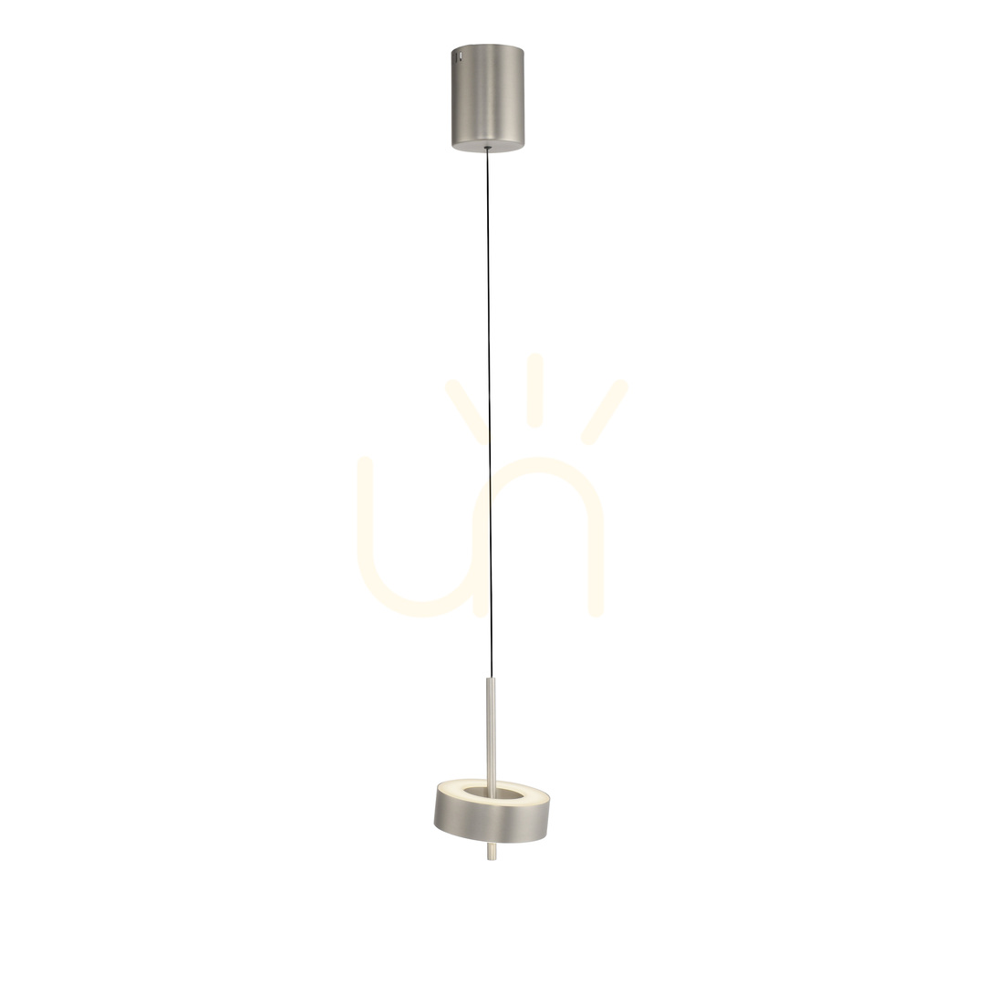 Előnézet Q-ROTATE 2247-95 ezüst színű, 1xLED-es függesztett lámpa Q-ROTATE 2247-95 ezüst színű, 1xLED-es függesztett lámpa