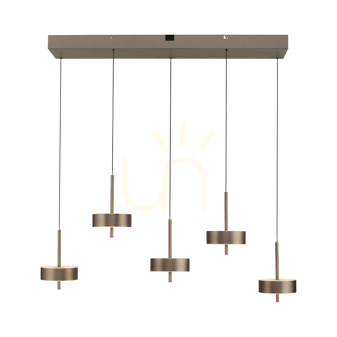 Jelölje be Q-ROTATE 2249-34 barna, 5 LED-es függesztett lámpa Q-ROTATE 2249-34 barna, 5 LED-es függesztett lámpa