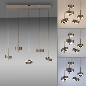 Q-ROTATE 2249-34 barna, 5 LED-es függesztett lámpa 5 Q-ROTATE 2249-34 barna, 5 LED-es függesztett lámpa small 5