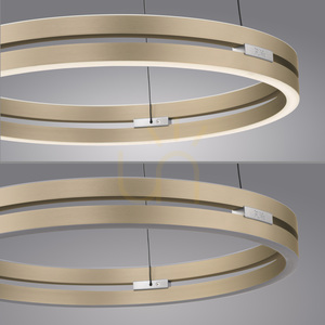 PURE E-LOOP 2550-60 sárgaréz 2xLED függesztett lámpa 15 PURE E-LOOP 2550-60 sárgaréz 2xLED függesztett lámpa small 15
