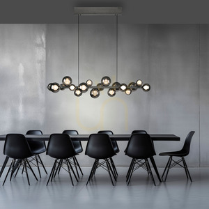 PURE E-POPUP 2557-15 szürke, 18 LED-es függesztett lámpa small 2