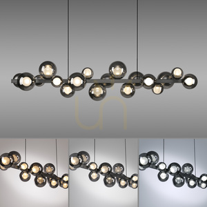 PURE E-POPUP 2557-15 szürke, 18 LED-es függesztett lámpa small 5