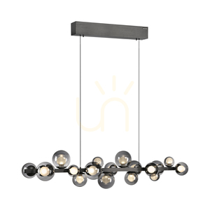 PURE E-POPUP 2557-15 szürke, 18 LED-es függesztett lámpa small 7