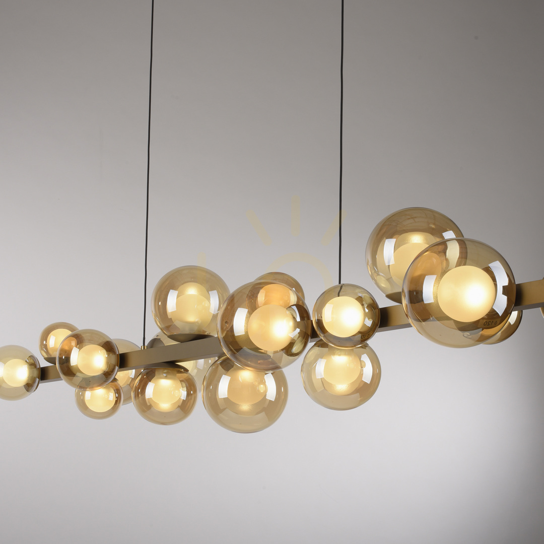 Előadás PURE E-POPUP 2557-97 Arany 18xLED függesztett lámpa PURE E-POPUP 2557-97 Arany 18xLED függesztett lámpa