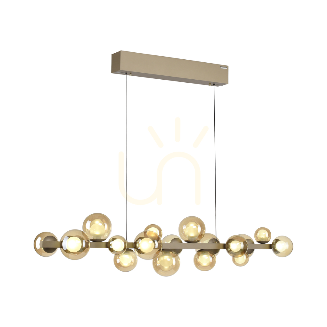 Előnézet PURE E-POPUP 2557-97 Arany 18xLED függesztett lámpa PURE E-POPUP 2557-97 Arany 18xLED függesztett lámpa