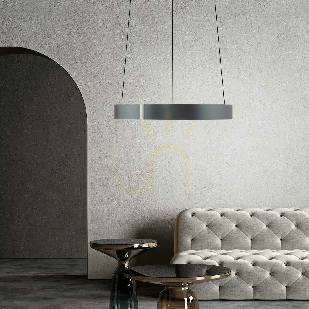 Előadás PURE E-CLIPSE 2560-15 szürke, 2xLED-es függesztett lámpa PURE E-CLIPSE 2560-15 szürke, 2xLED-es függesztett lámpa