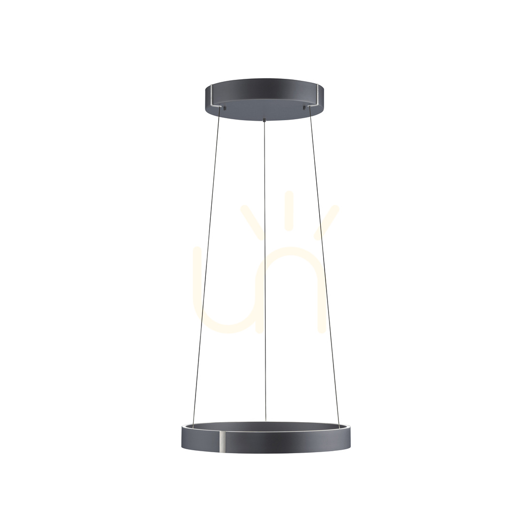 Előadás PURE E-CLIPSE 2560-15 szürke, 2xLED-es függesztett lámpa PURE E-CLIPSE 2560-15 szürke, 2xLED-es függesztett lámpa