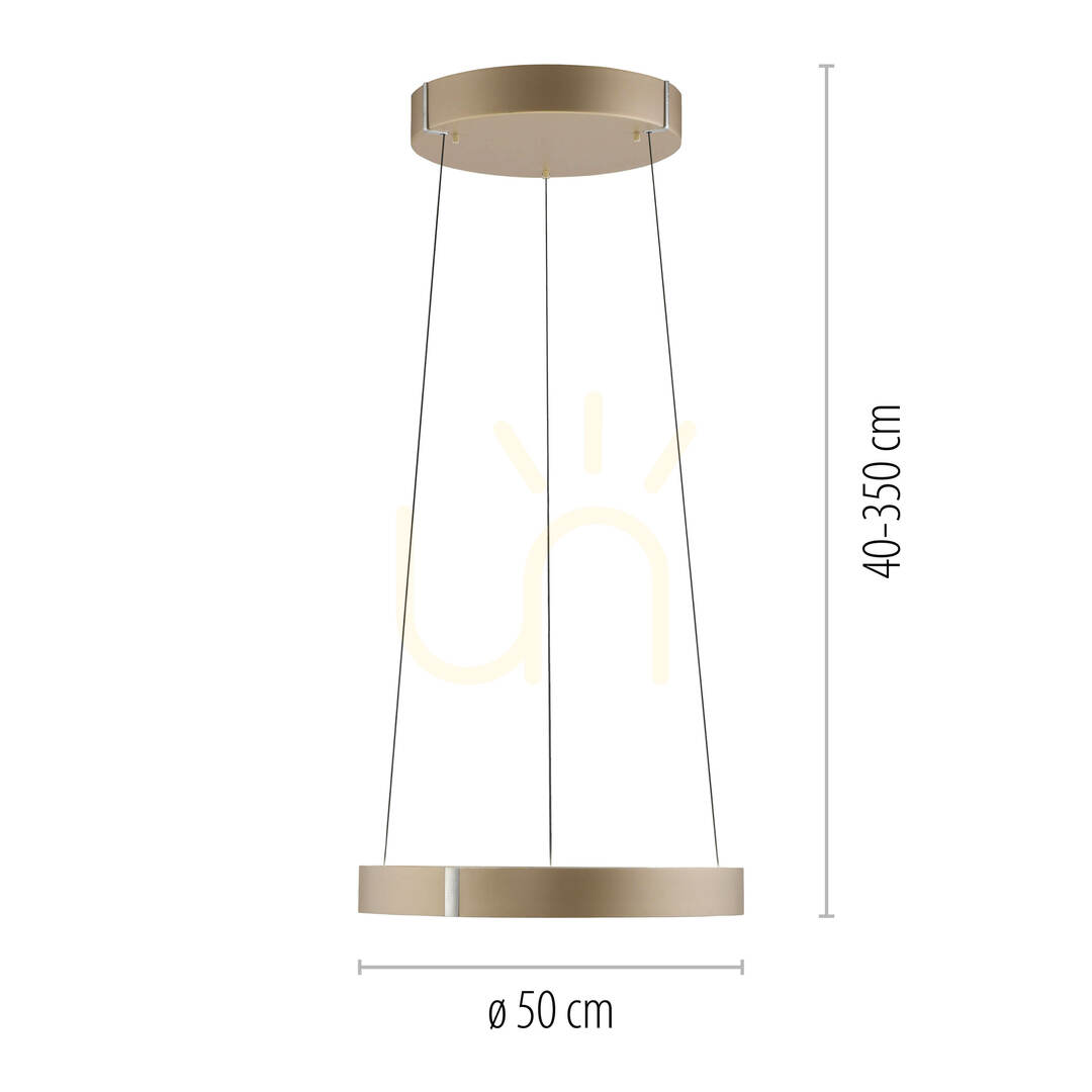 Előnézet PURE E-CLIPSE 2560-97 barna, 2xLED-es függesztett lámpa PURE E-CLIPSE 2560-97 barna, 2xLED-es függesztett lámpa